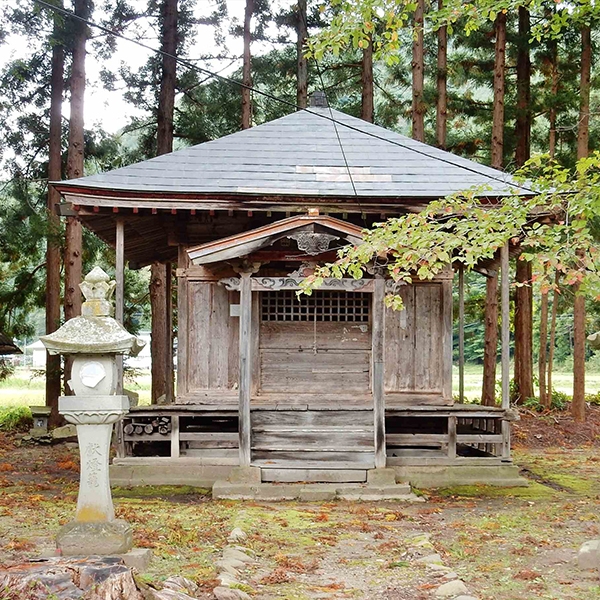 御蔵入三十三観音　第1番札所　梁取・成法寺